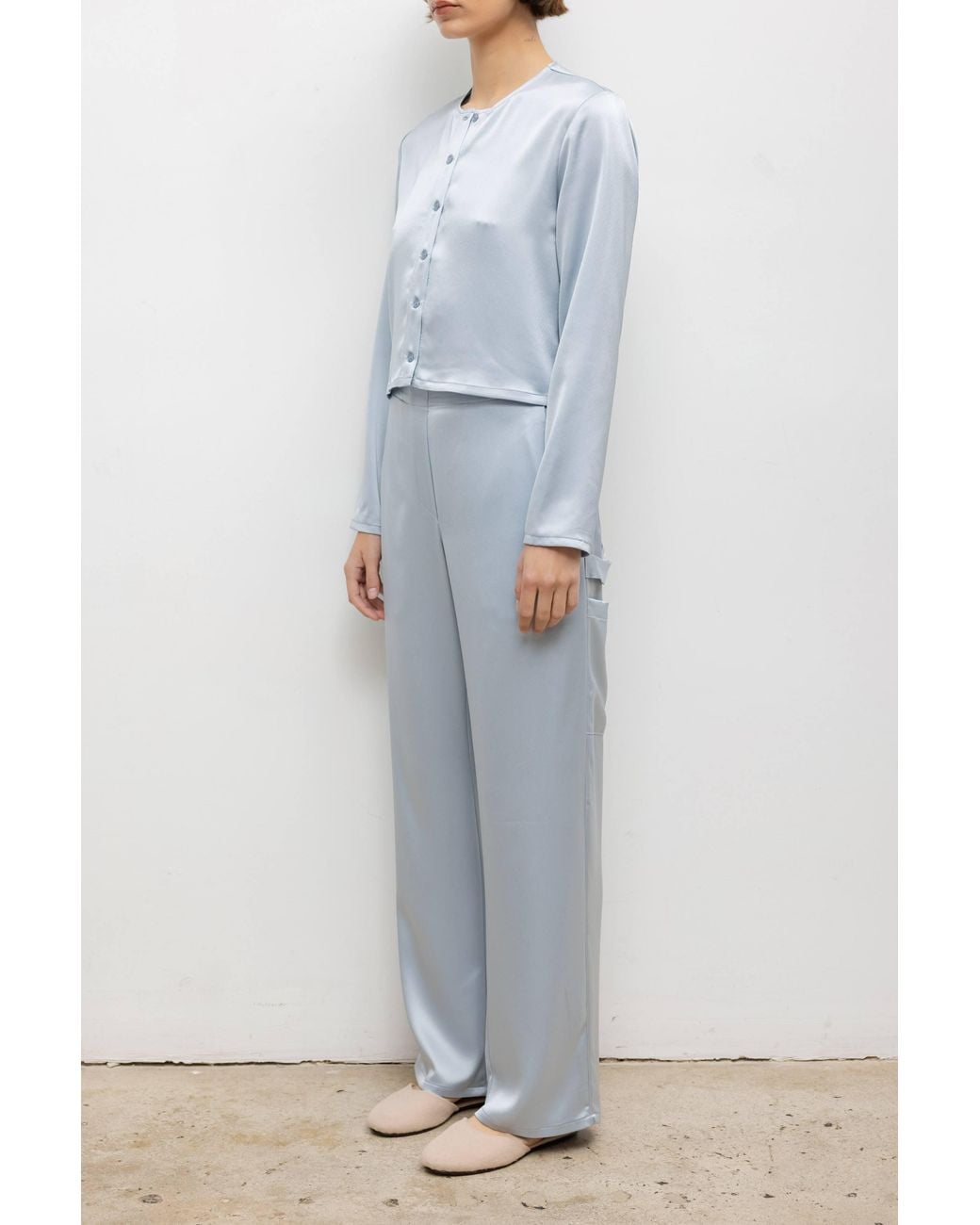 Leset Blue The Barb Painter Pant