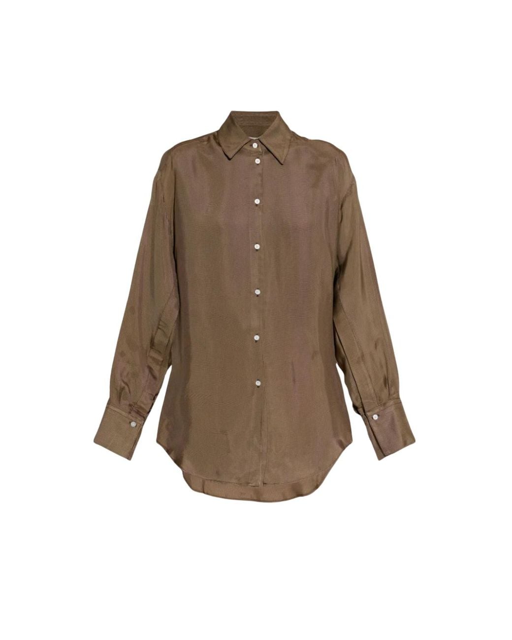 Rohe Brown Relaxed Shaped Shirt