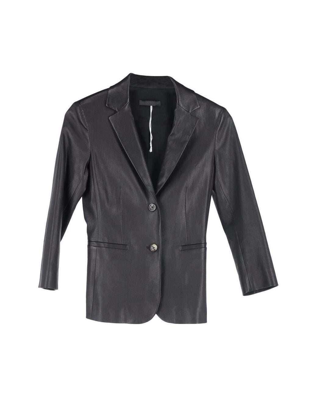 The Row Gray Single-Breasted Jacket
