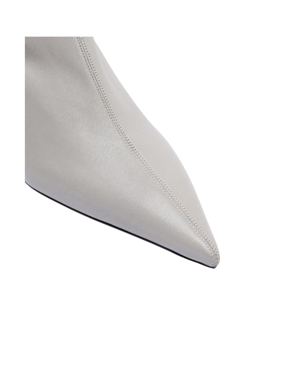 Totême Gray Stretch Ankle Boot