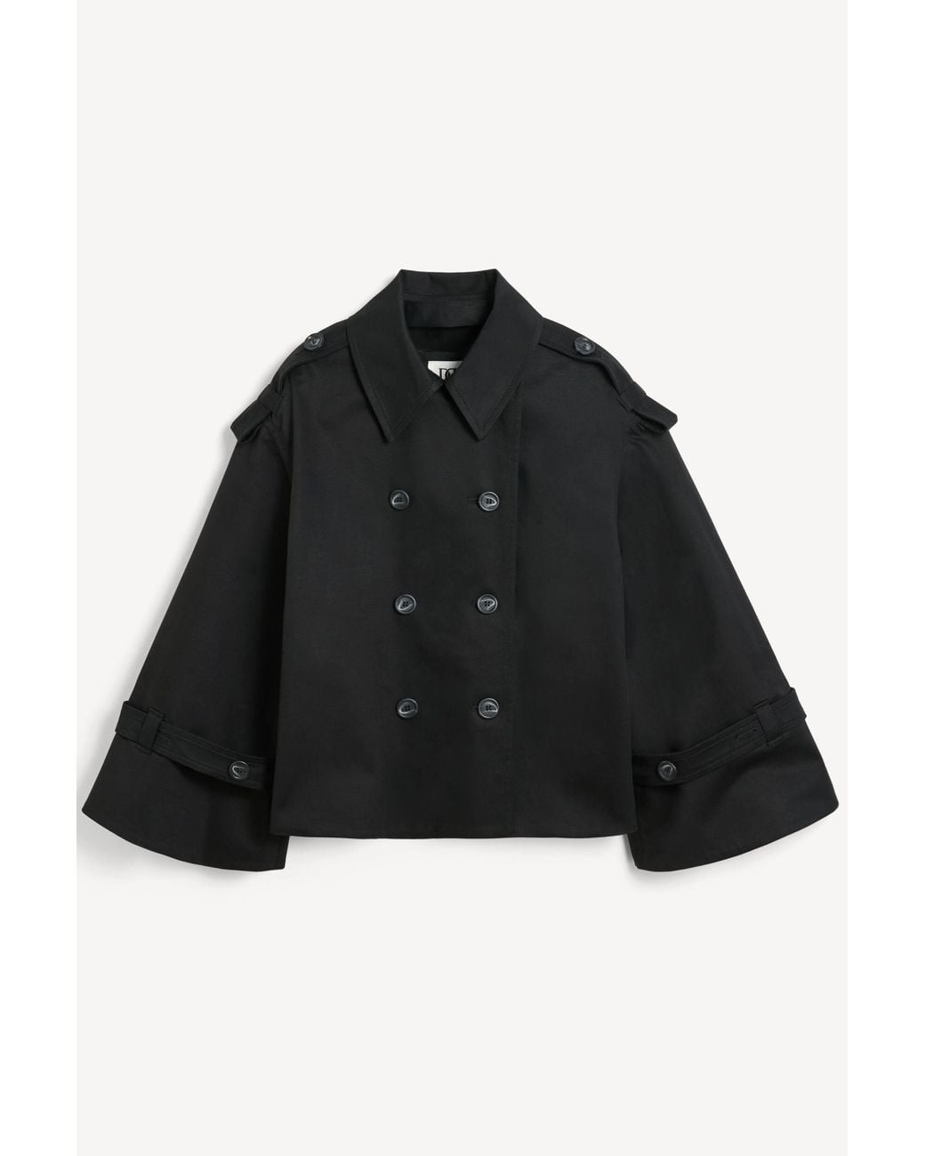 By Malene Birger Black The Alisanda Trench Jacket