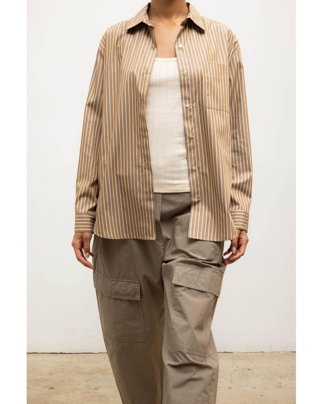 Leset Natural Yoshi Classic Button Down