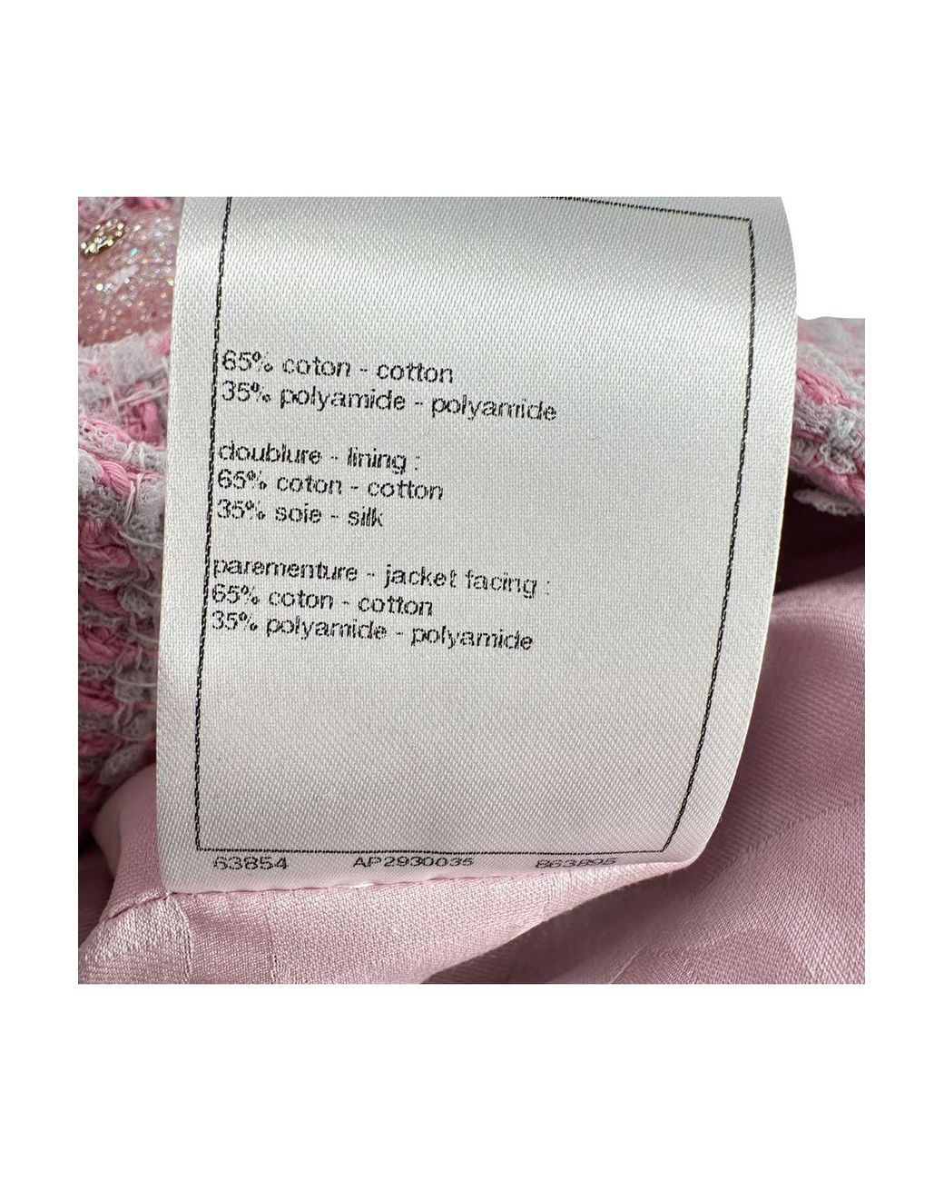 Chanel Pink Tweed Jacket