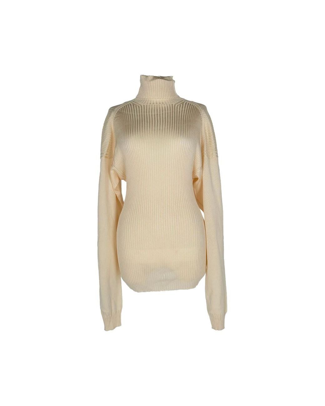 Bottega Veneta Natural Bottega Turtleneck Sweater