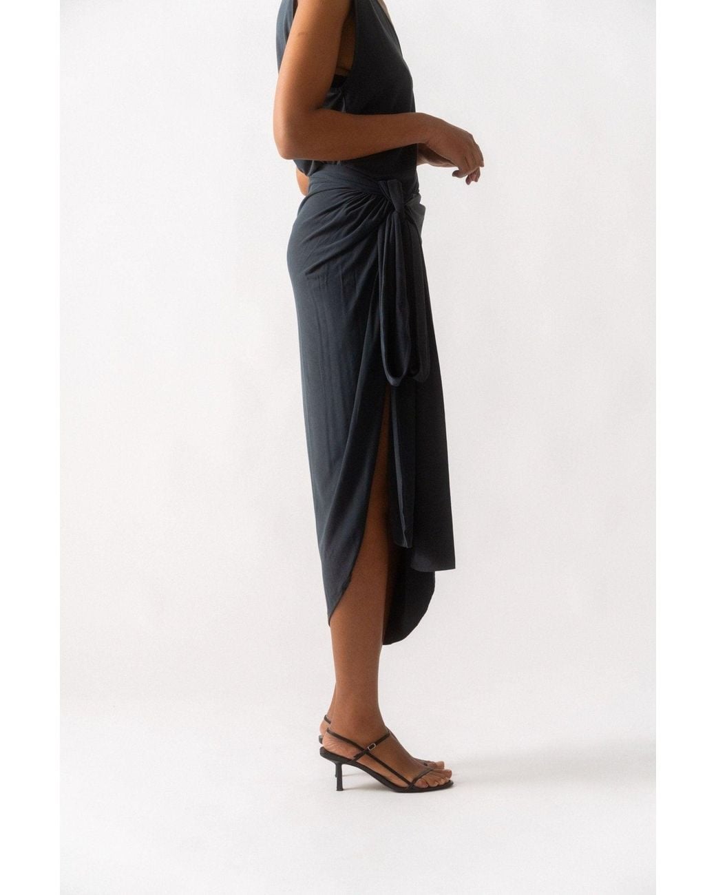 NINETY PERCENT Black Tropez Skirt