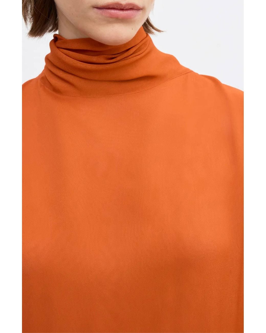 House of Dagmar Orange Scarf Maxi Dress