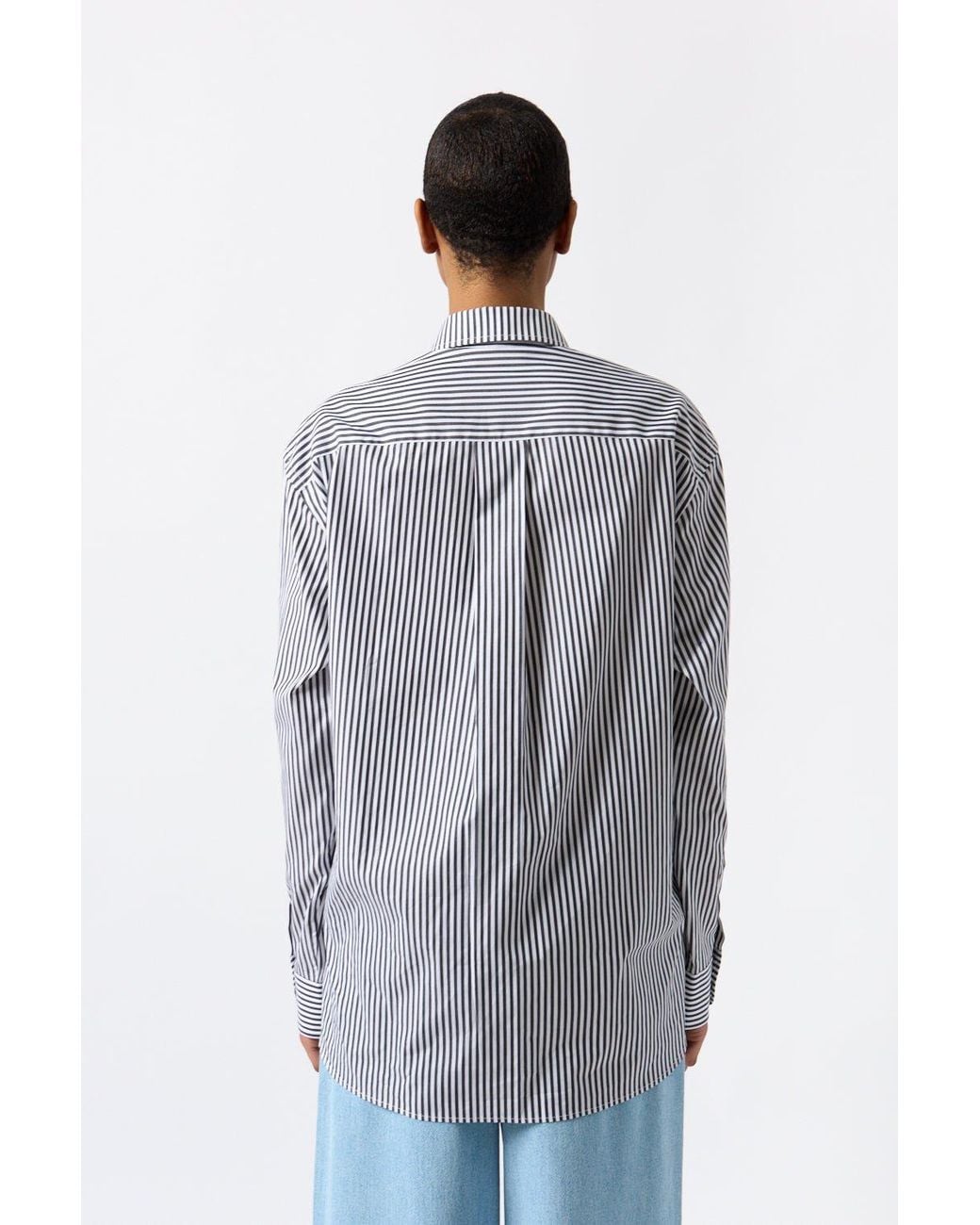 Wardrobe NYC Gray Oversize Shirt