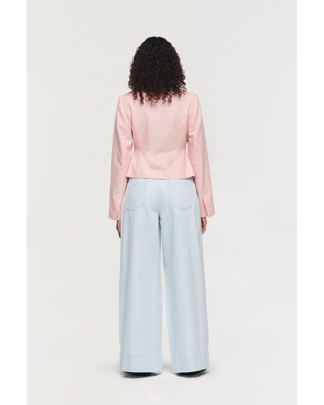 ALIGNE Pink Sophia Fitted Blazer