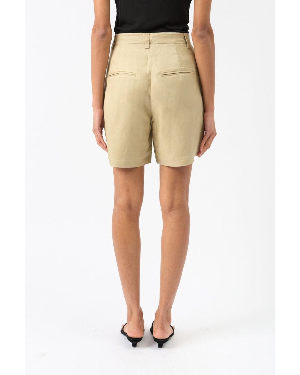 Anine Bing Natural Carrie Short