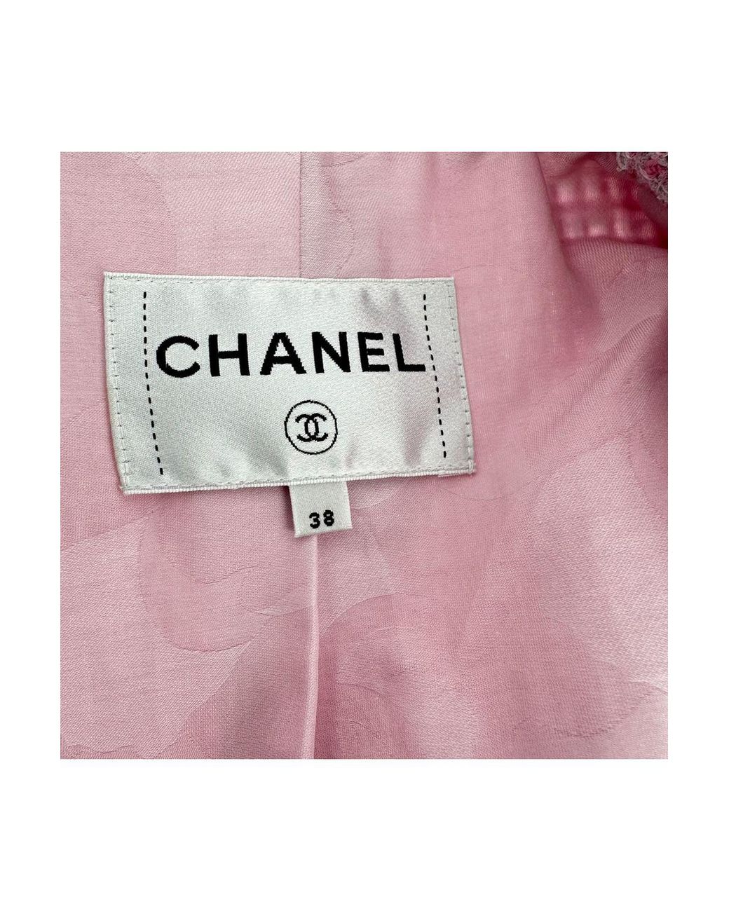 Chanel Pink Tweed Jacket