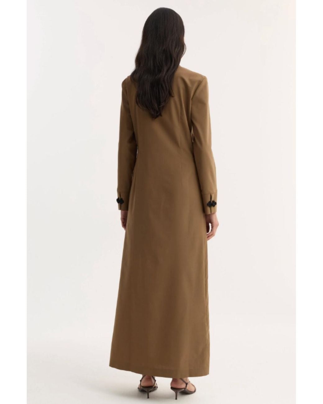 Rohe Natural Pankou Closure Dress