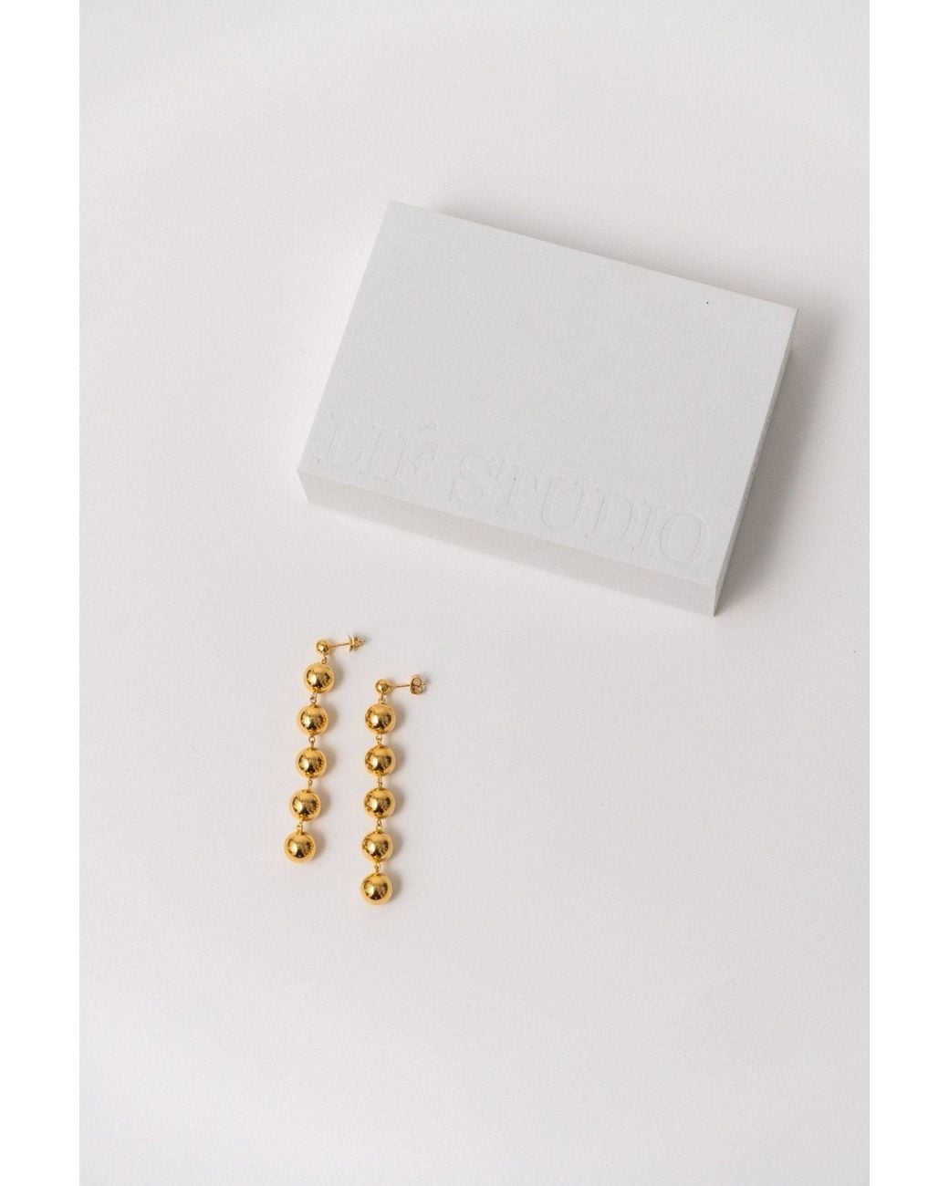LIE STUDIO White The Anita Earrings
