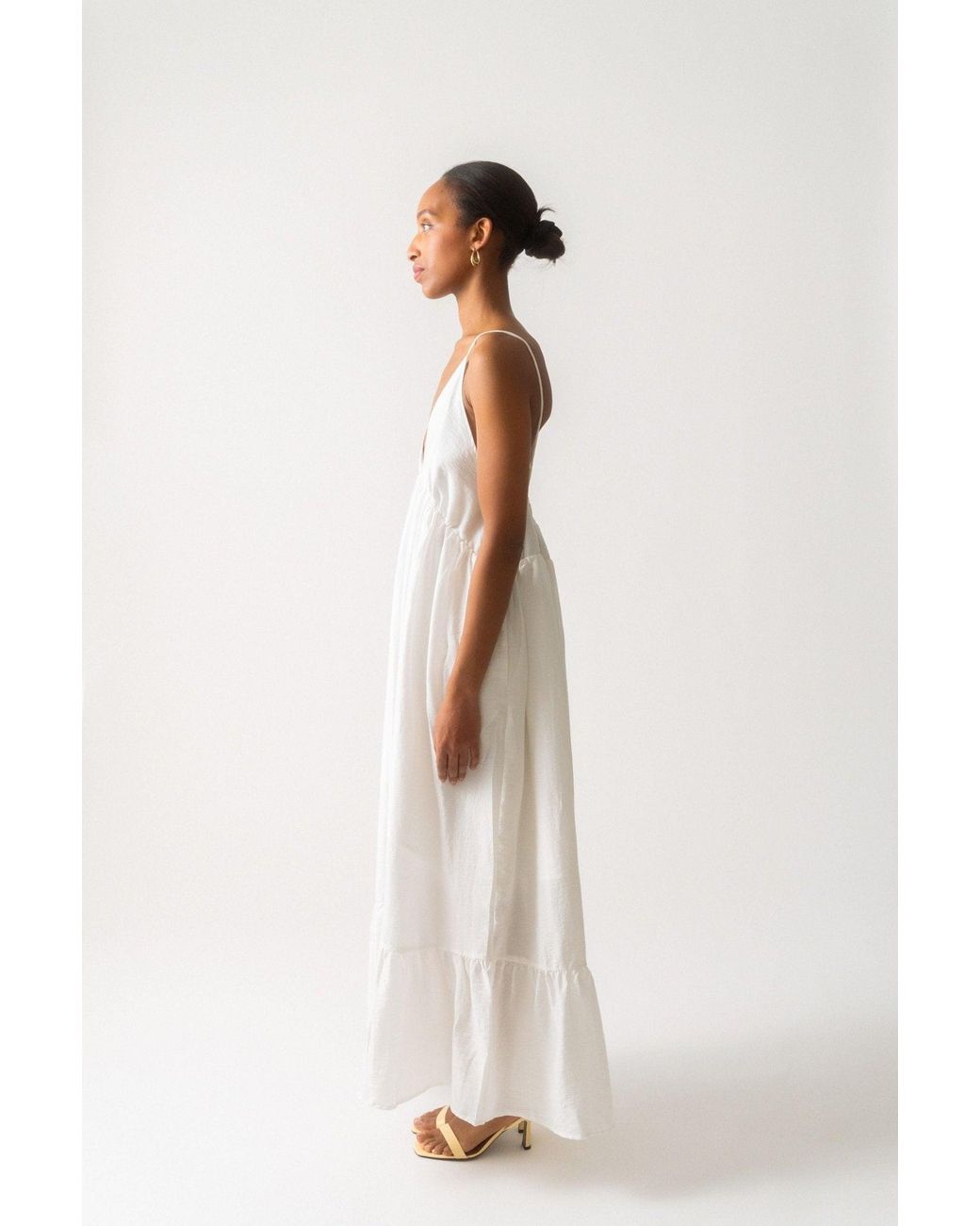 NINETY PERCENT Natural Koulika Dress