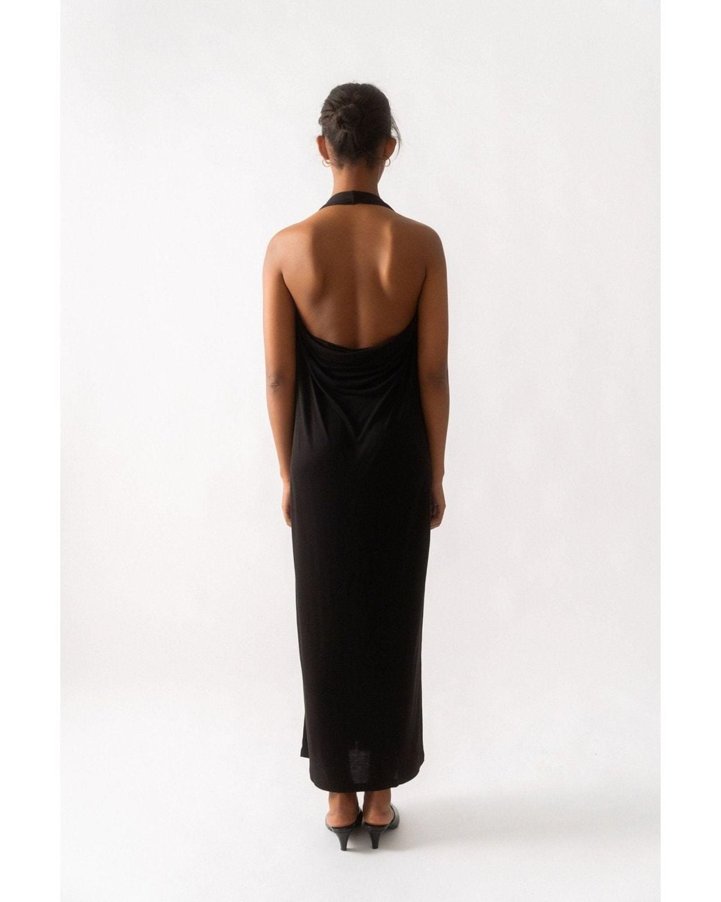 NINETY PERCENT Black Ceri Dress