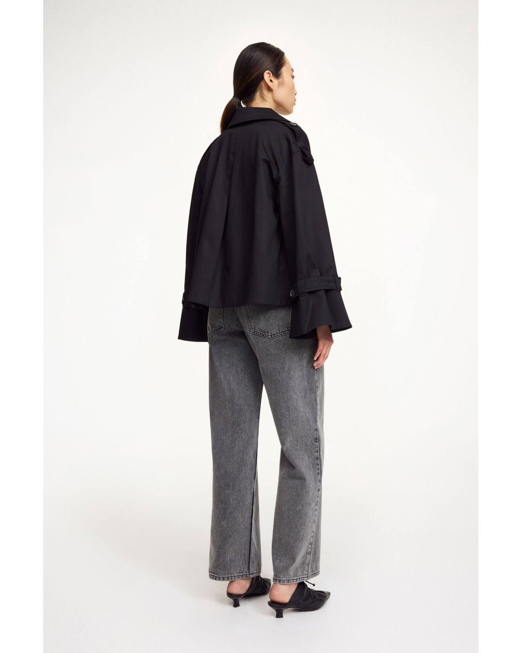 By Malene Birger Black The Alisanda Trench Jacket