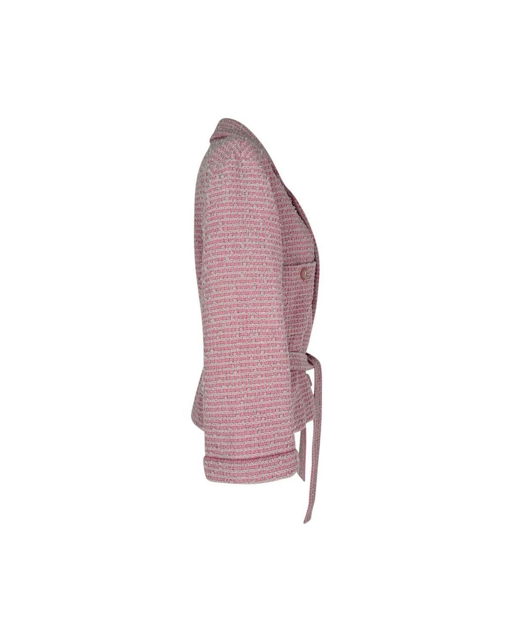 Chanel Pink Tweed Jacket