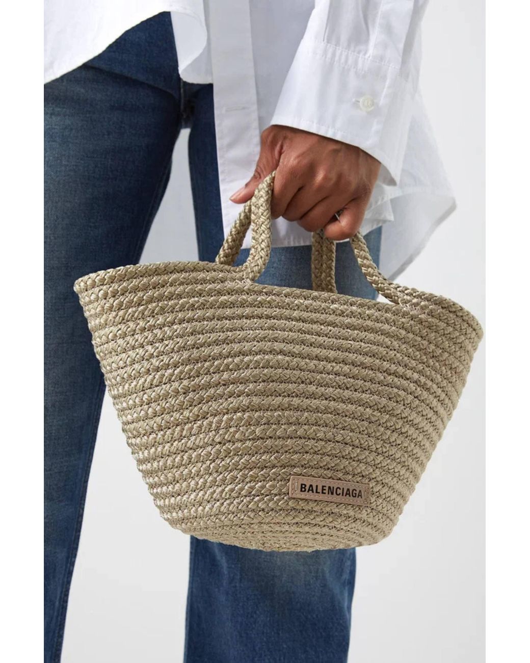 Balenciaga Multicolor Ibiza Basket Tote