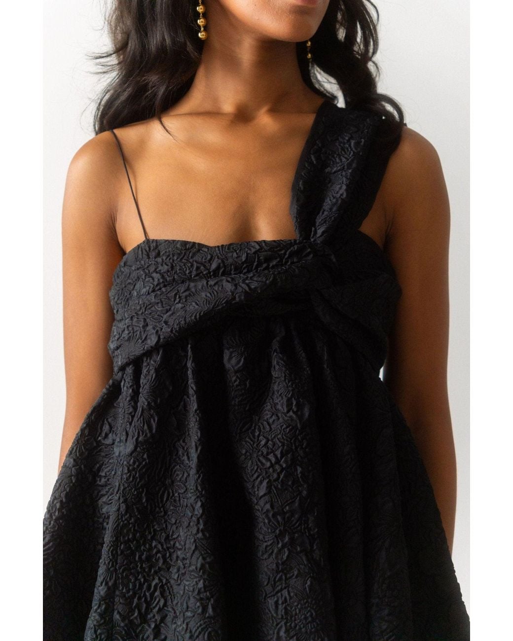 CECILIE BAHNSEN Black Victoria Dress