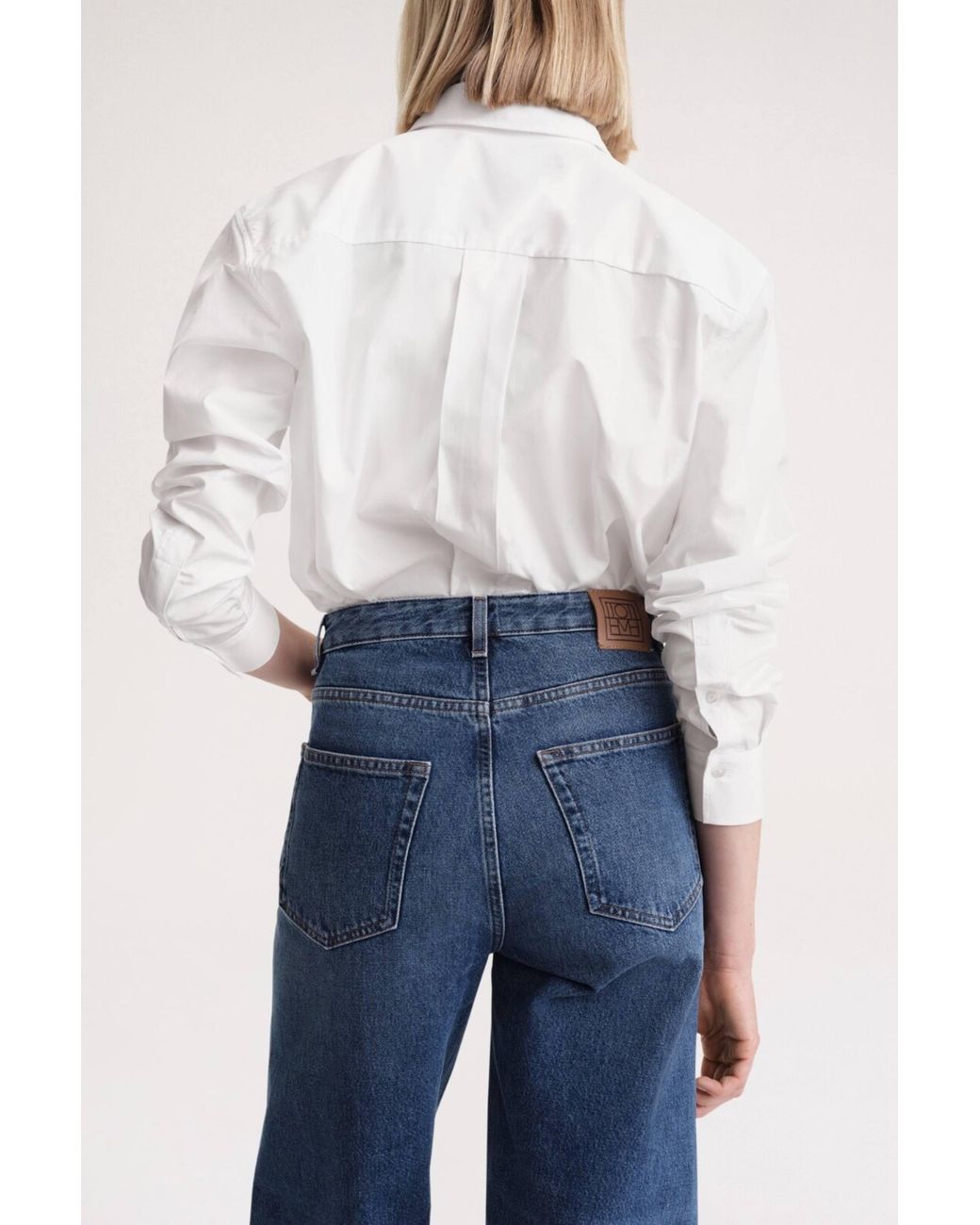 Totême  Blue Flare Fit Denim