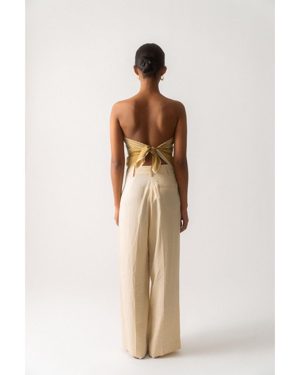 By Malene Birger Natural Cymbaria Trousers