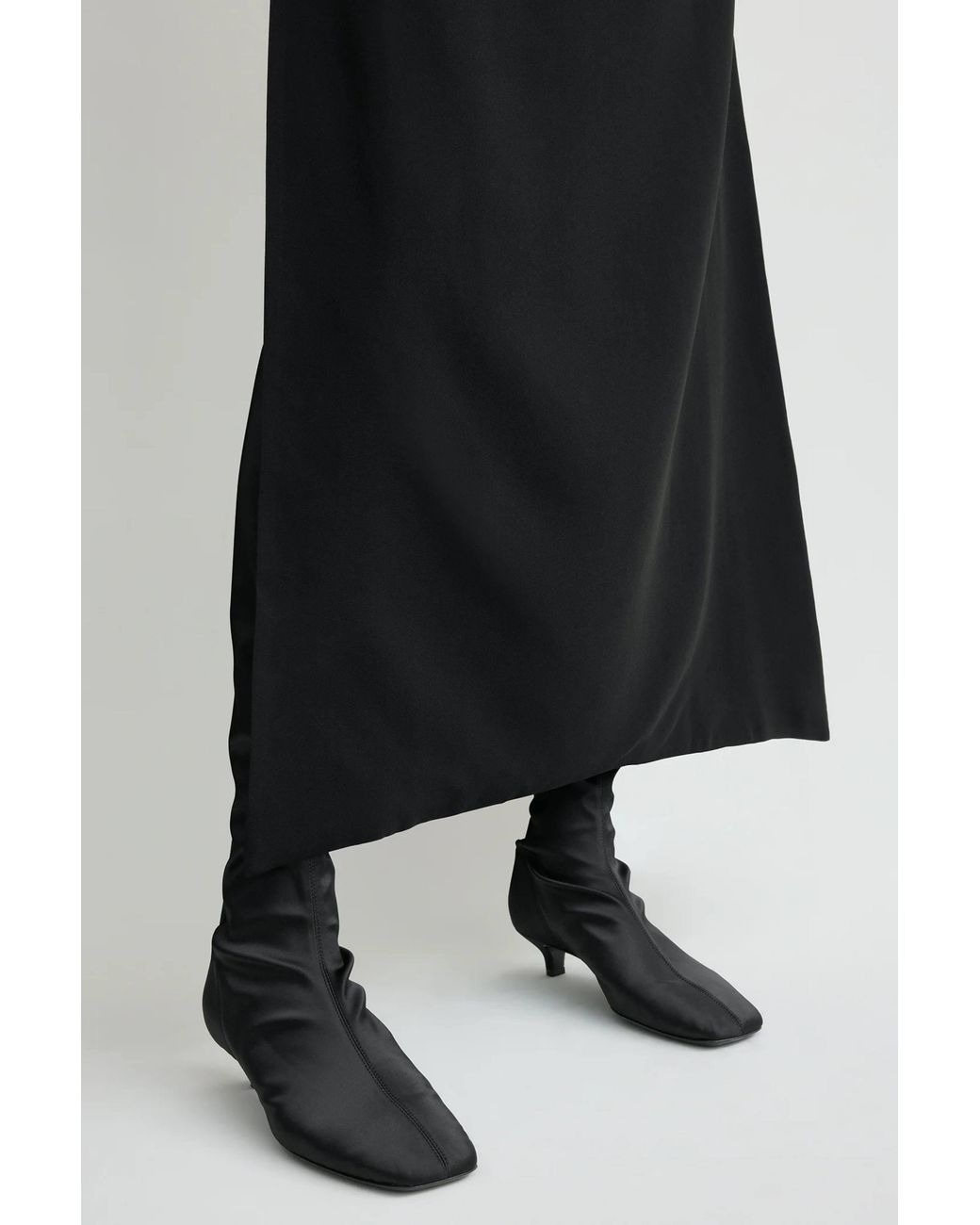 Totême Black Racerback Dress