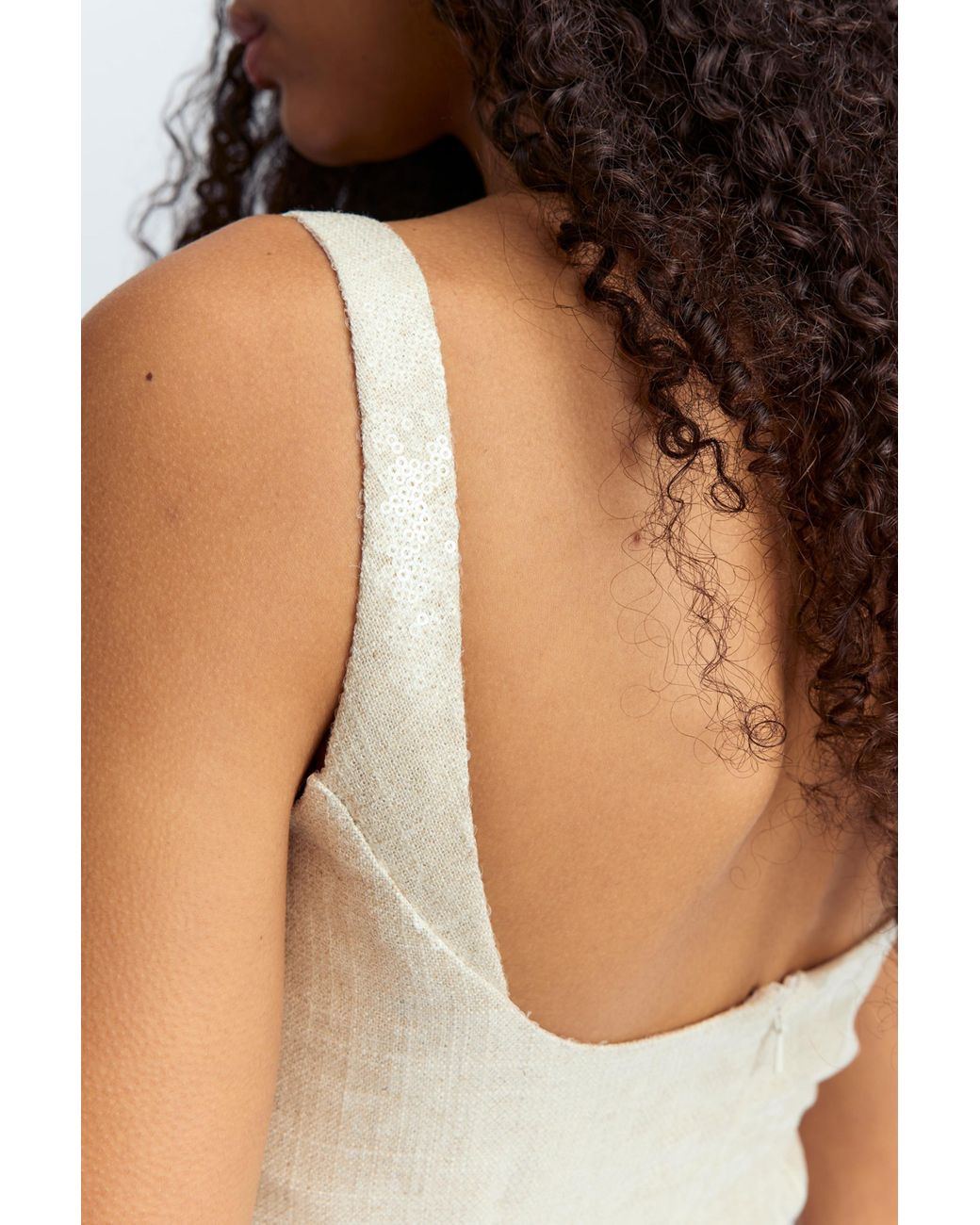 16Arlington Natural Sidd Midi Dress