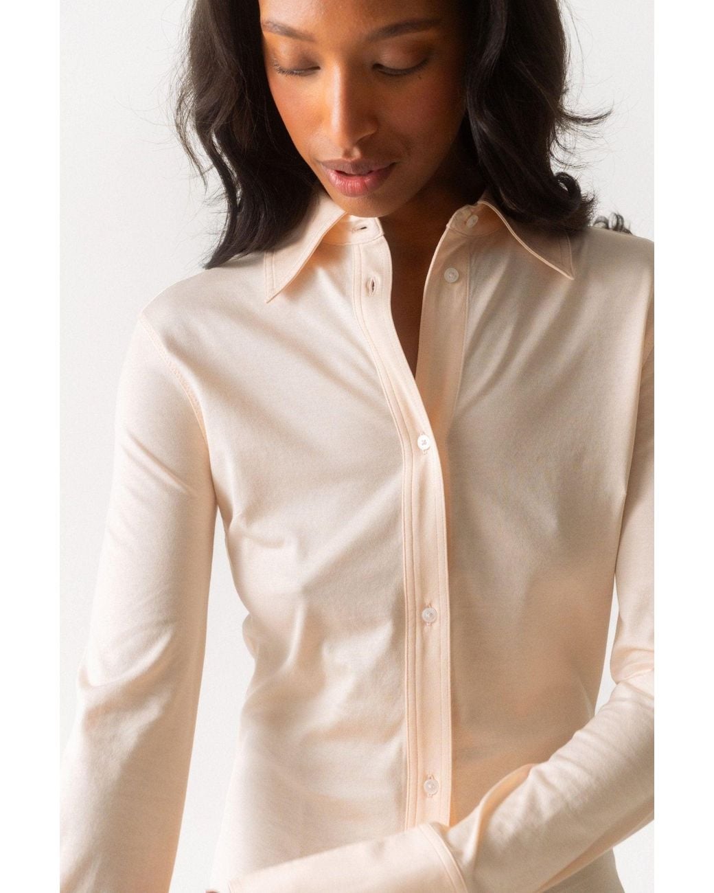 NINETY PERCENT Natural Konnos Shirt