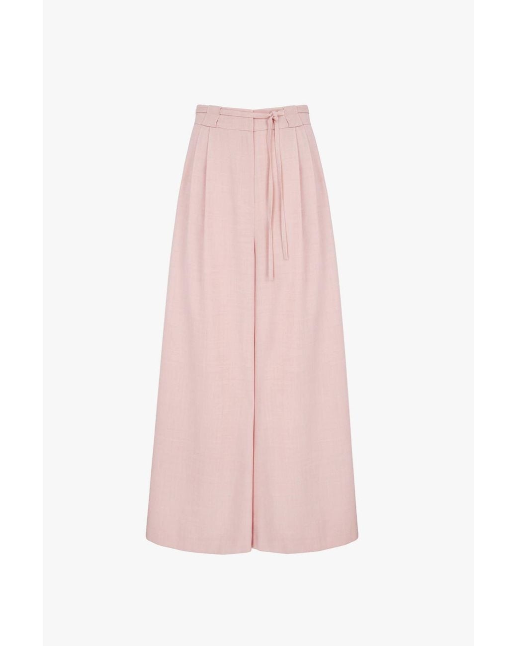 ALIGNE Pink Serene Extra Wide Leg Trousers