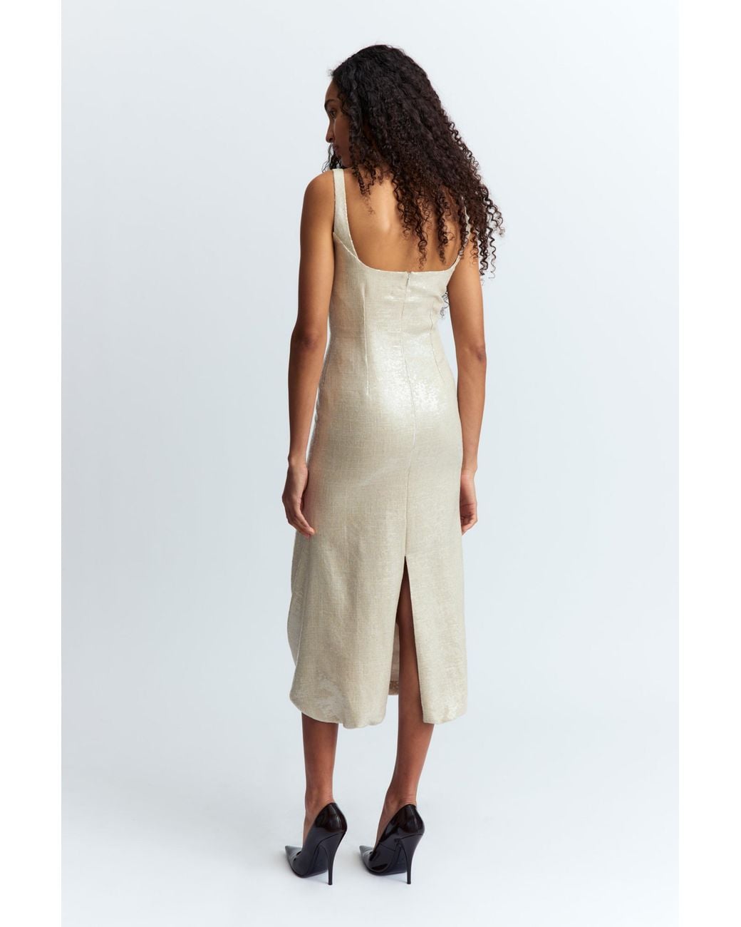 16Arlington Natural Sidd Midi Dress