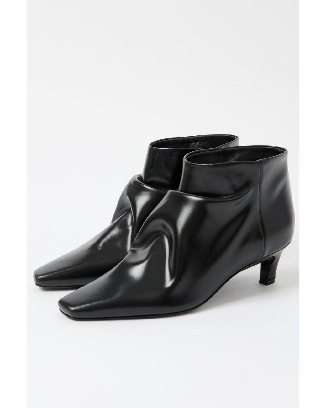Totême Black Slouched Boot