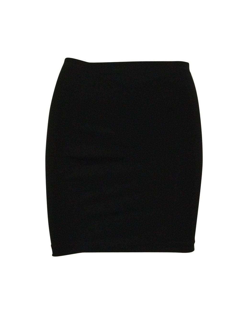 The Row Black Mini Skirt
