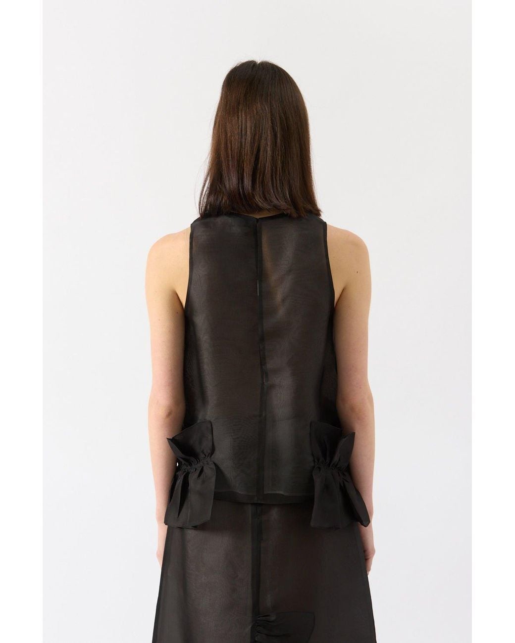 BITE STUDIOS Black Frill Top