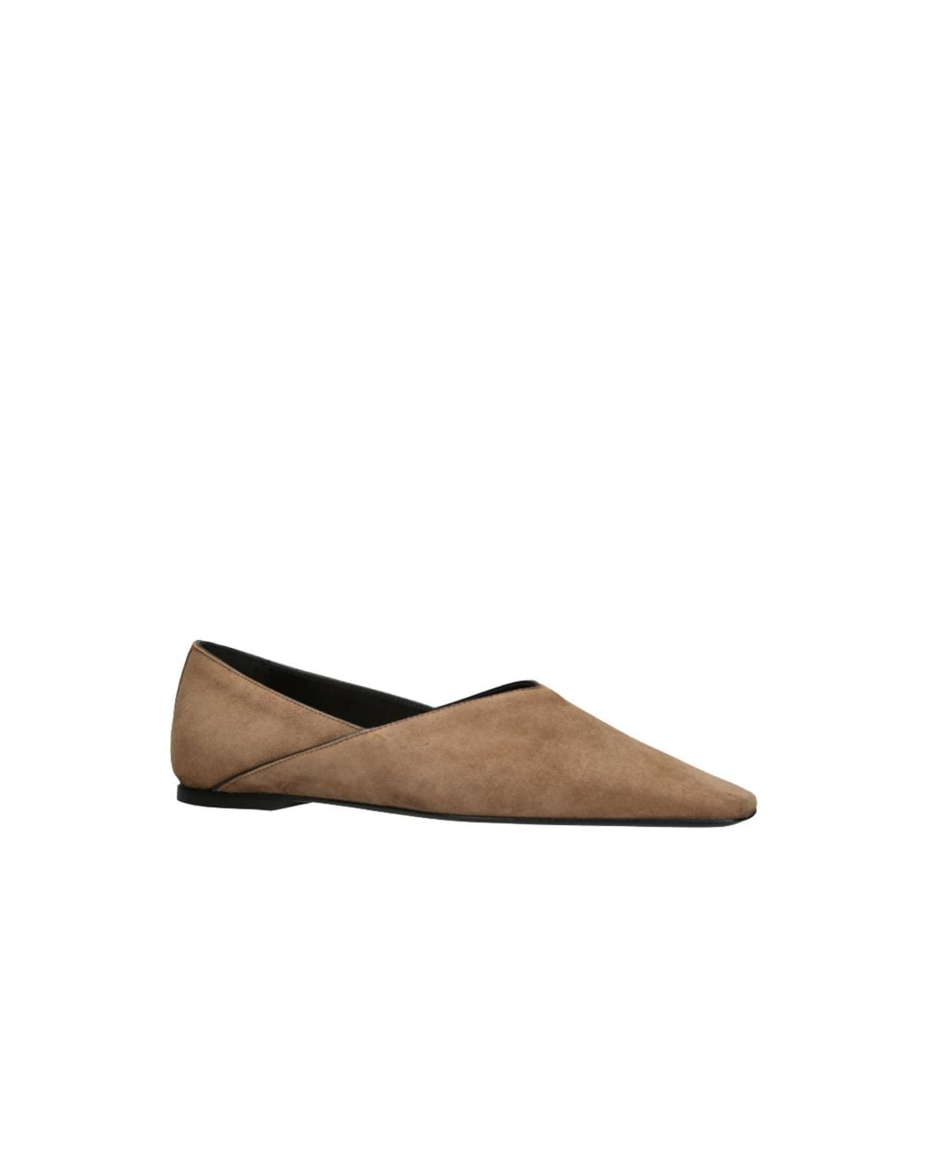 Totême  Black Everyday Suede Flats