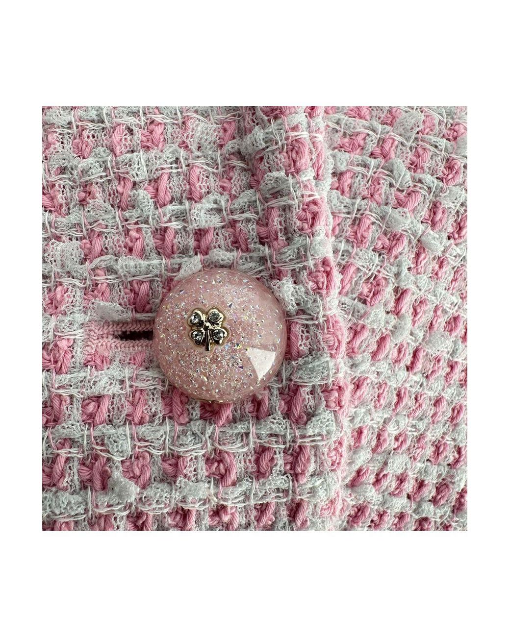 Chanel Pink Tweed Jacket