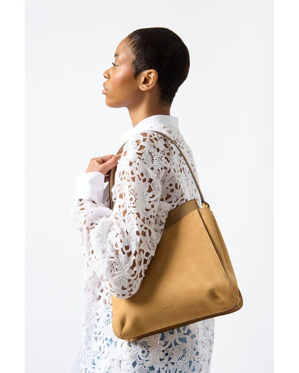 Neous Natural Erid Tote Sand