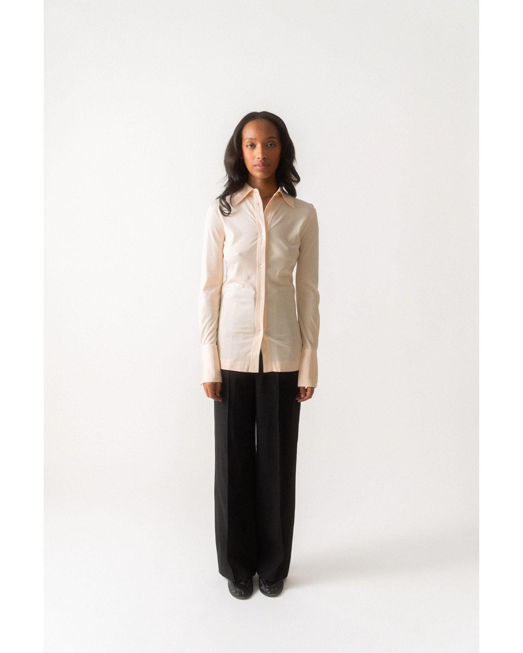 NINETY PERCENT Natural Konnos Shirt
