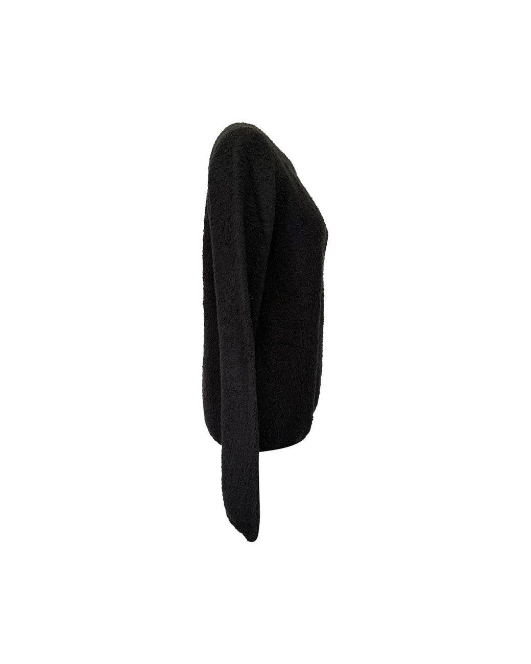 The Row Black Kathy Sweater
