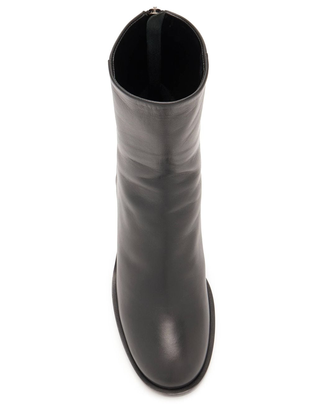 A.Emery Black Florence Leather Ankle Boots