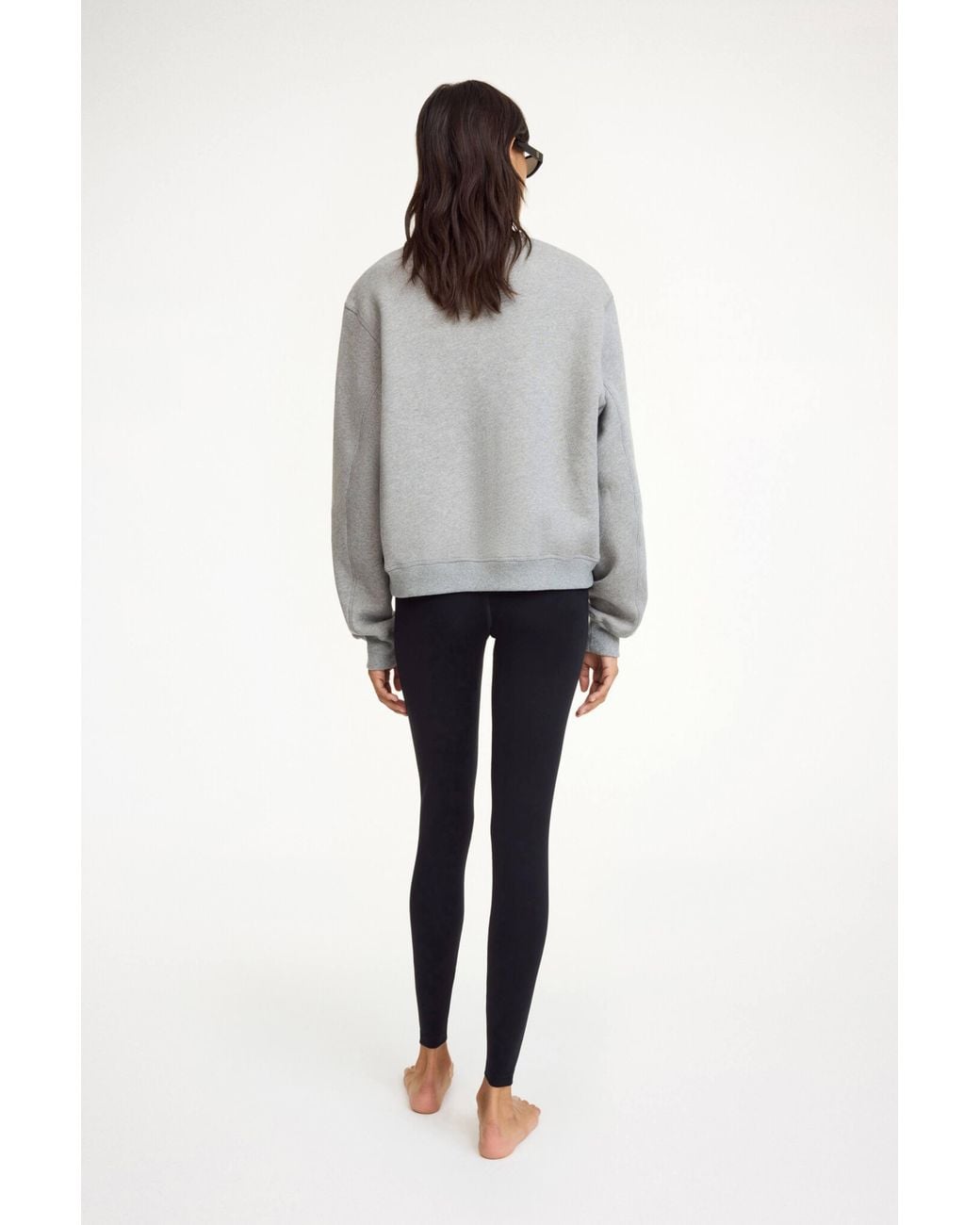 By Malene Birger Gray Apalia Organic Cotton Sweatshirt