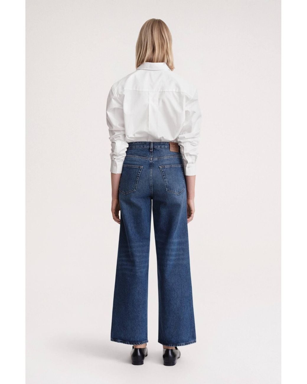Totême  Blue Flare Fit Denim