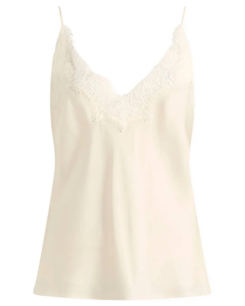 Rohe Natural Lace Silk Camisole