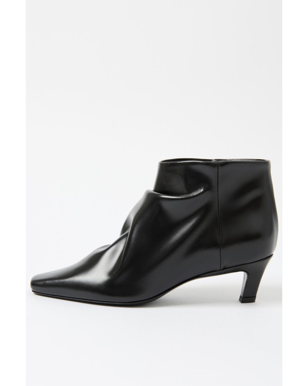 Totême Black Slouched Boot