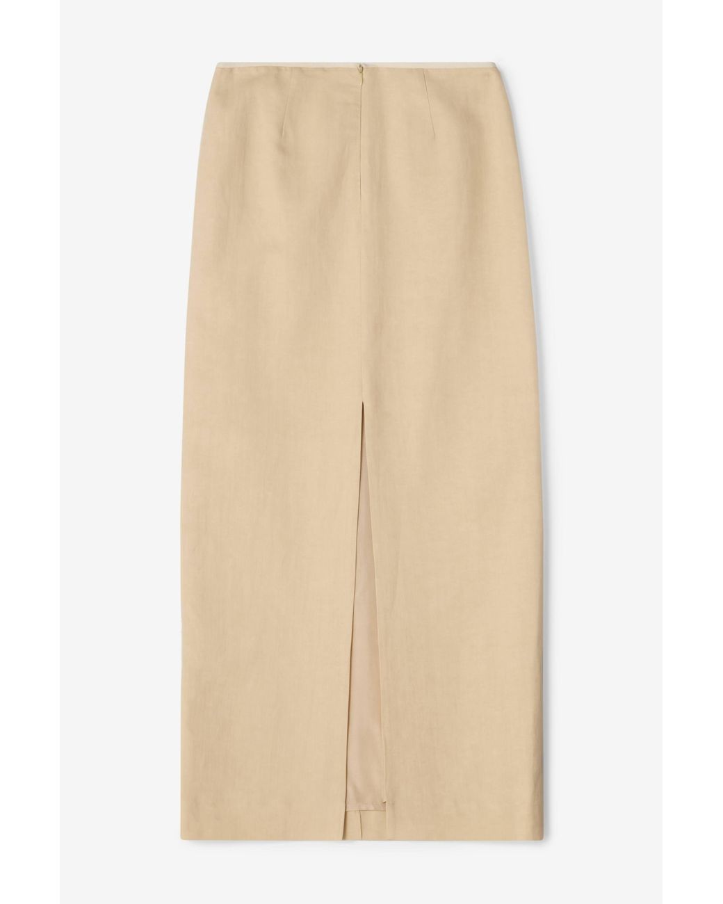 House of Dagmar Natural Long Pencil Skirt