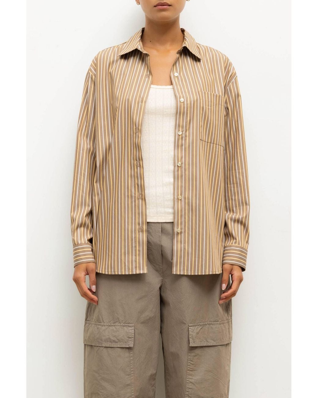 Leset Natural Yoshi Classic Button Down