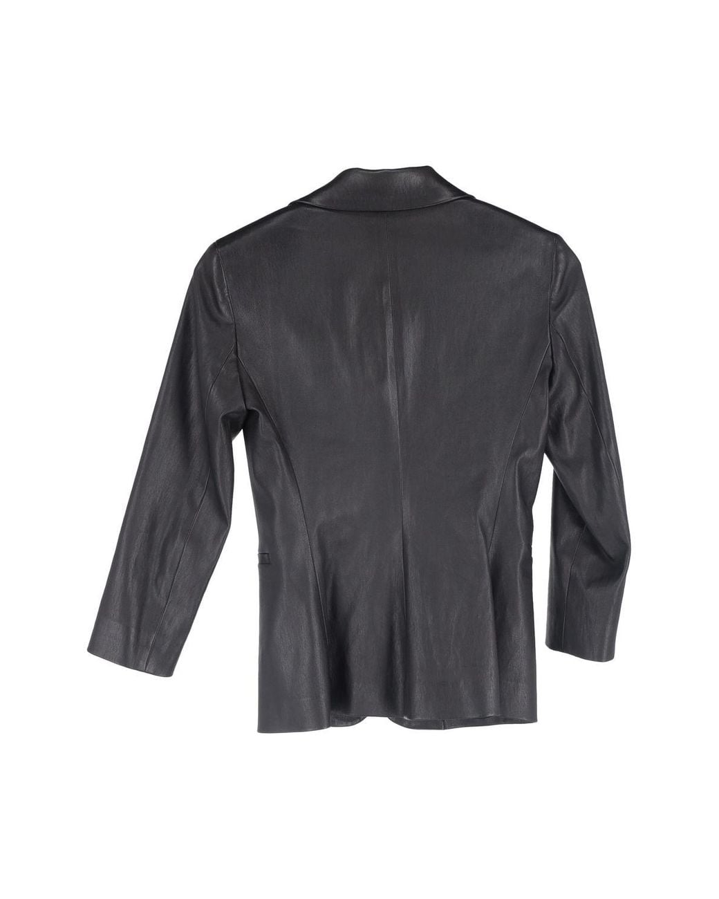 The Row Gray Single-Breasted Jacket