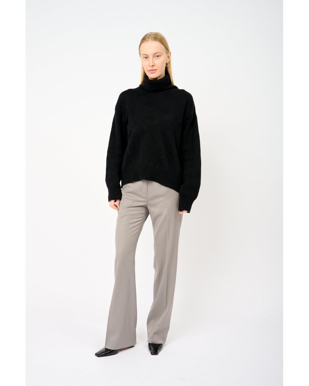 ISSUE TWELVE Black The Marlene Trousers