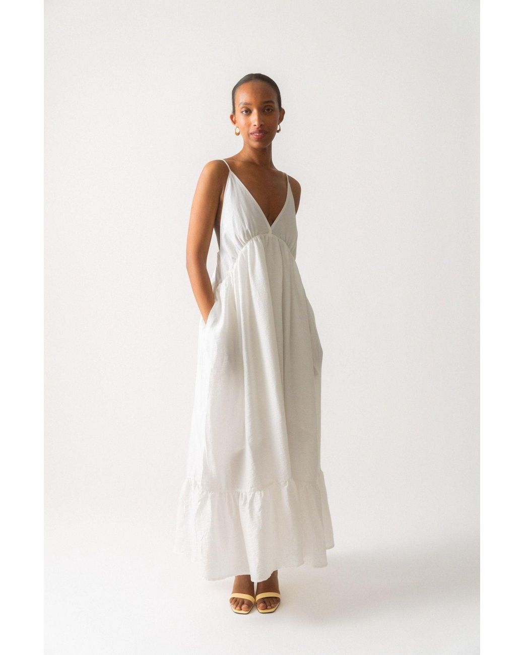 NINETY PERCENT Natural Koulika Dress