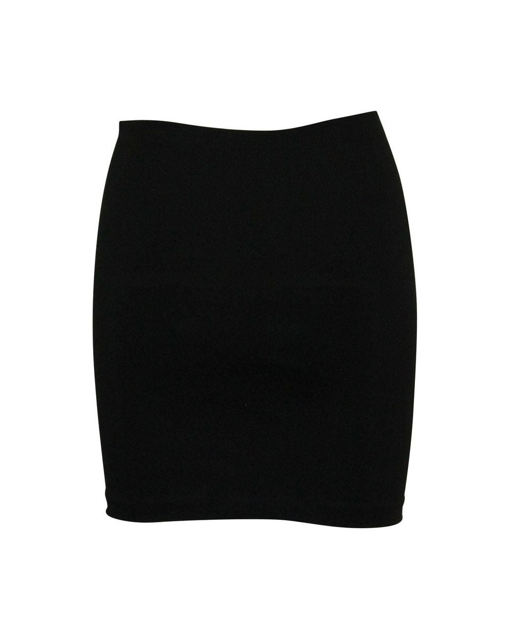 The Row Black Mini Skirt