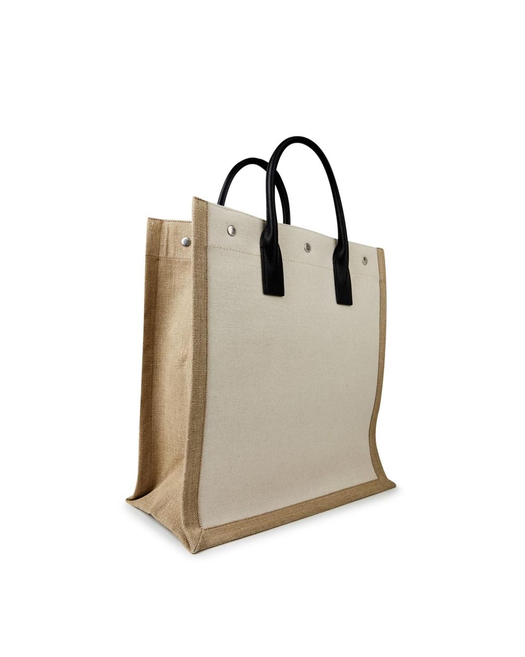 Saint Laurent Natural Small Rive Gauche Tote
