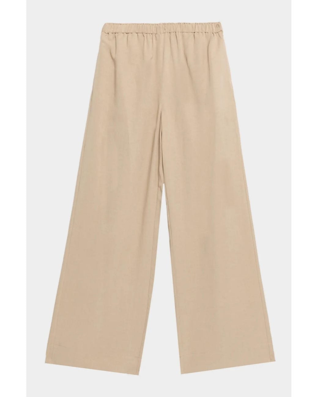 By Malene Birger Natural Cabello Wide-Leg Trousers